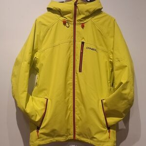 O'Neill Men's Ski-Snowboard Jacket Size US Small Yellow
